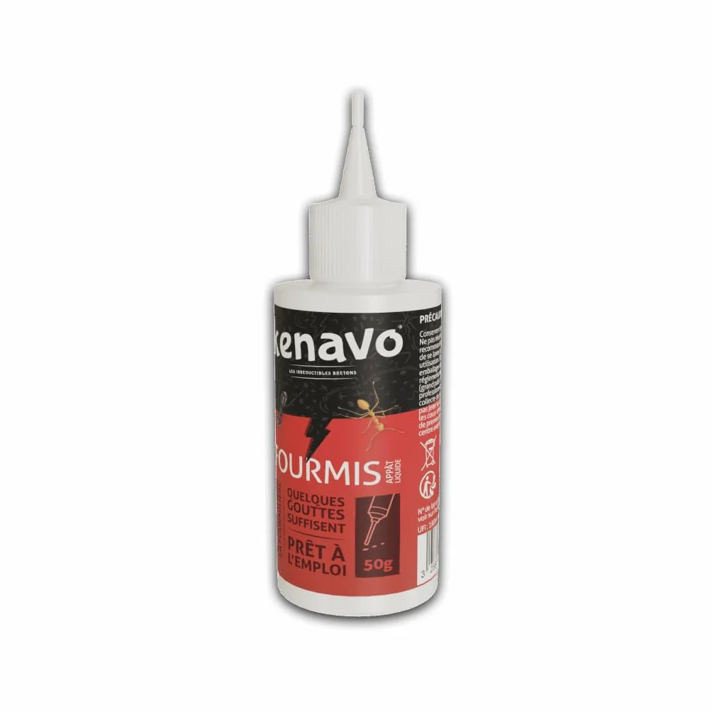 Gel Anti-Fourmis KENAVO 50g Appât Insecticide Liquide