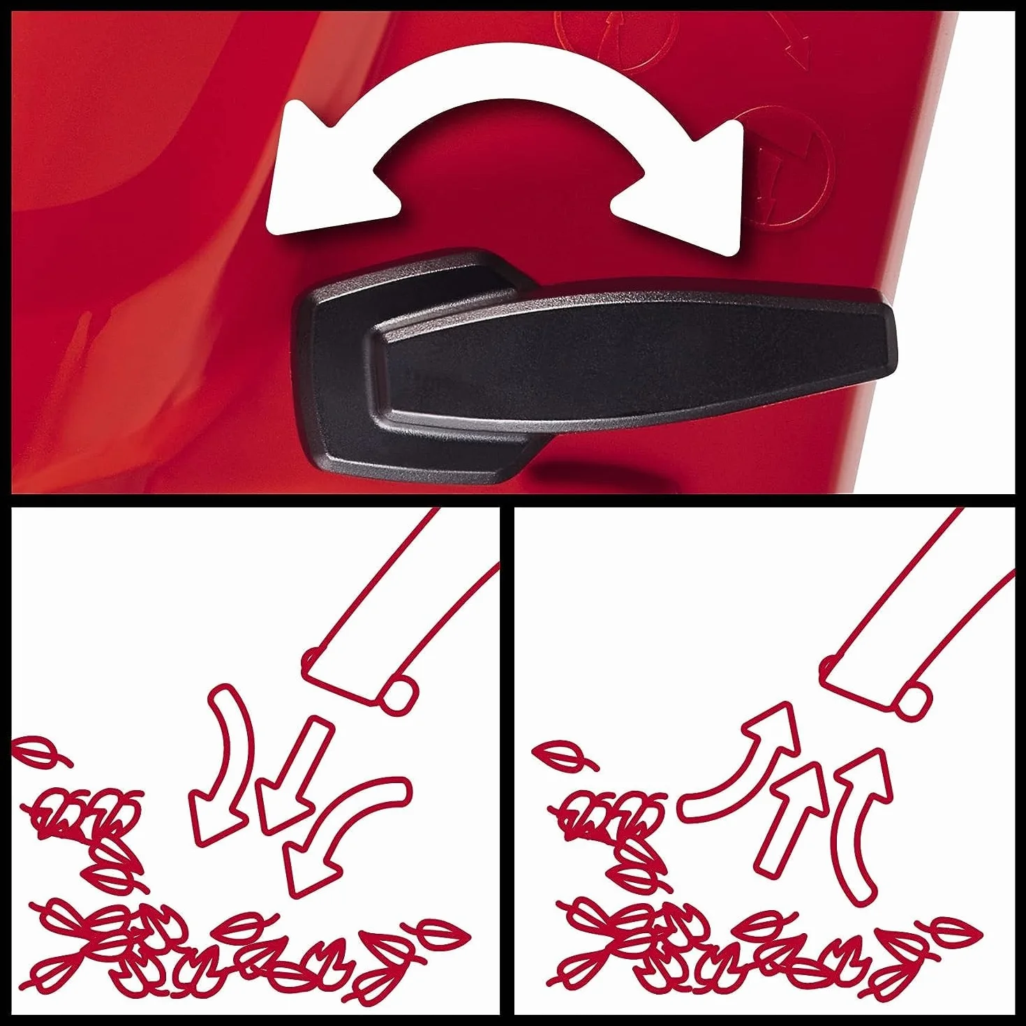 Einhell Aspirateur-souffleur de Feuilles GC-EL 3024 E 650 m³/h 240 km/h 40 L