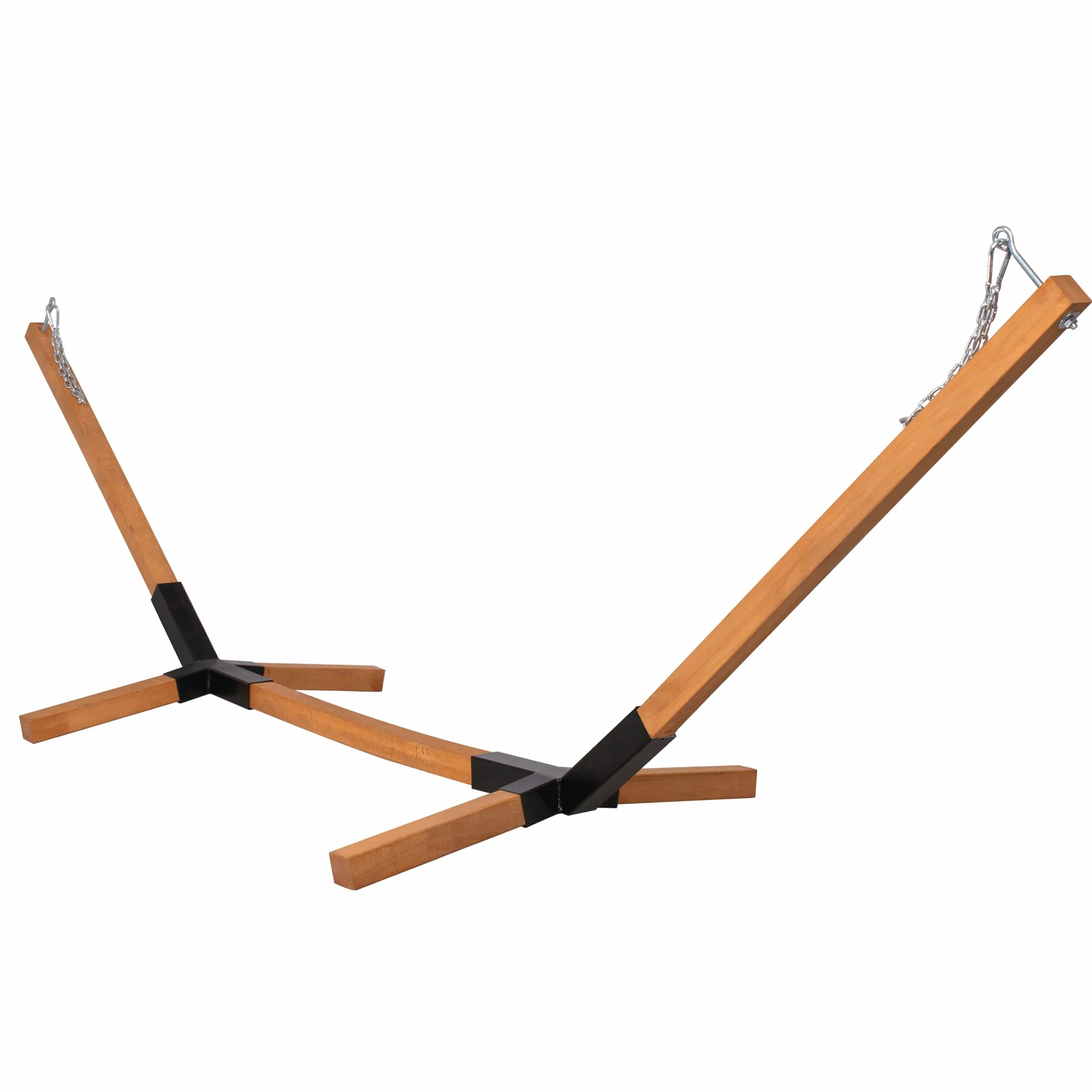 Support de hamac SPRINGOS 85 x 295 cm Bois Massif Charge Max. 150 kg