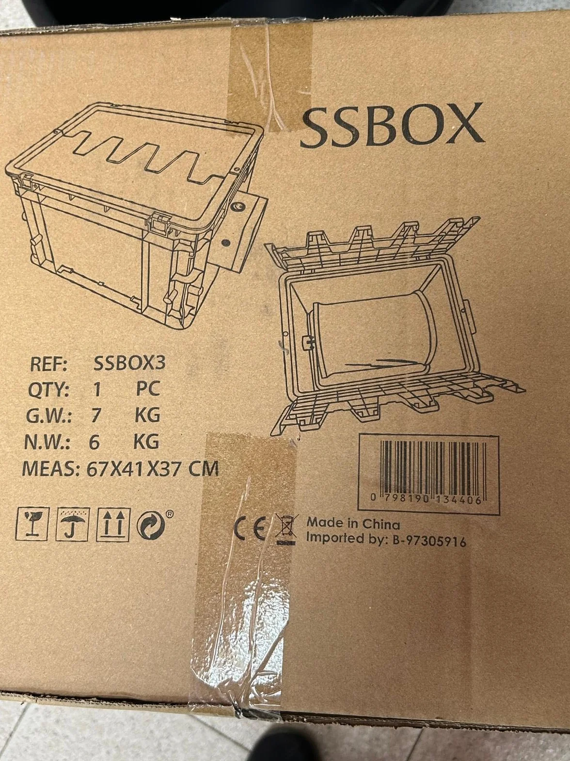 Pollinator Secret Box Big avec régulateur de vitesse 60 x 40 x 33,5 cm