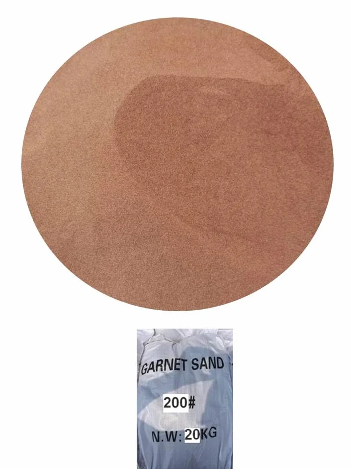 Garnet Abrasif Sable 20 kg Mesh 200A+ Sablage Aérogommage