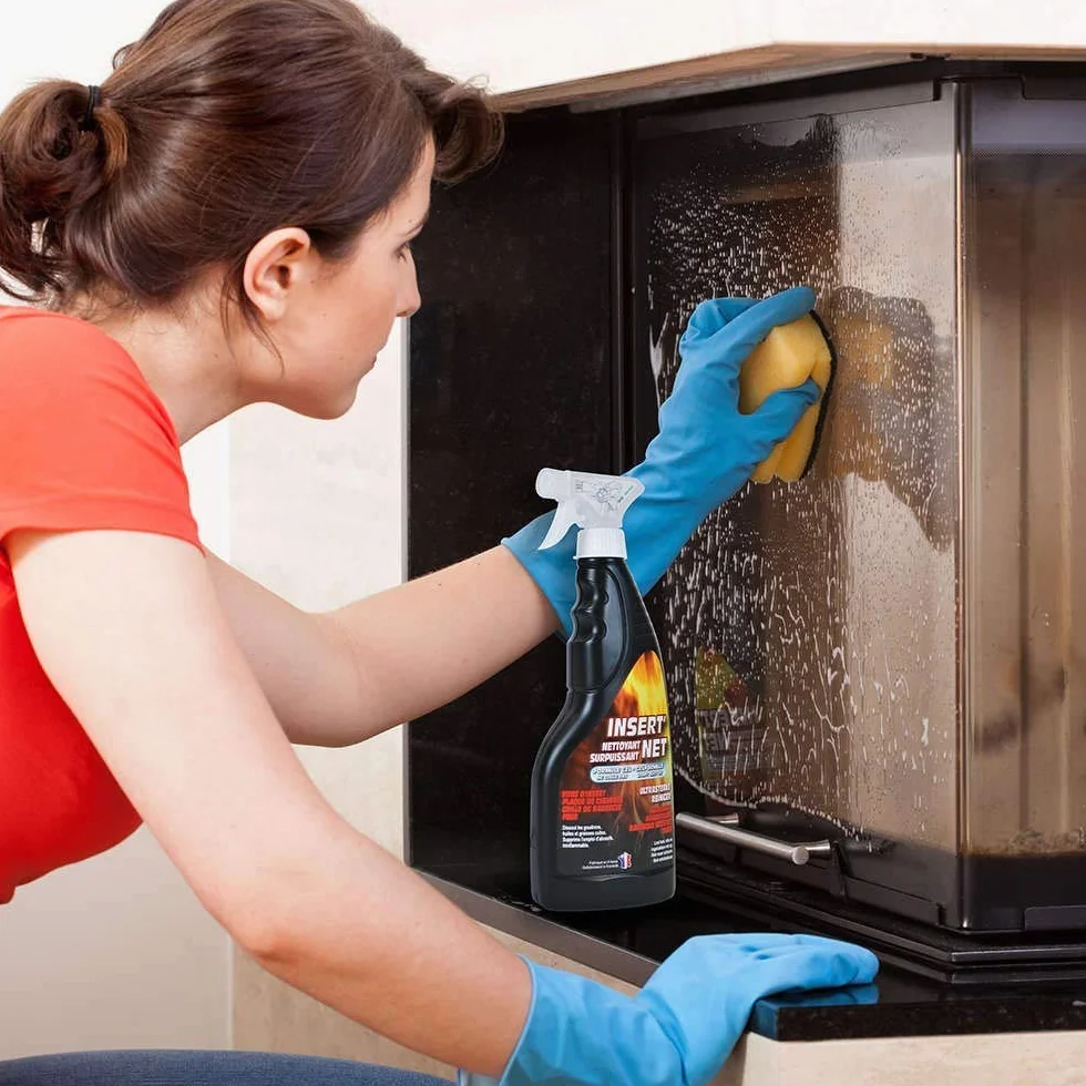 Nettoyant surpuissant INSERT'NET 500 ml pour cheminée, barbecue et surfaces difficiles