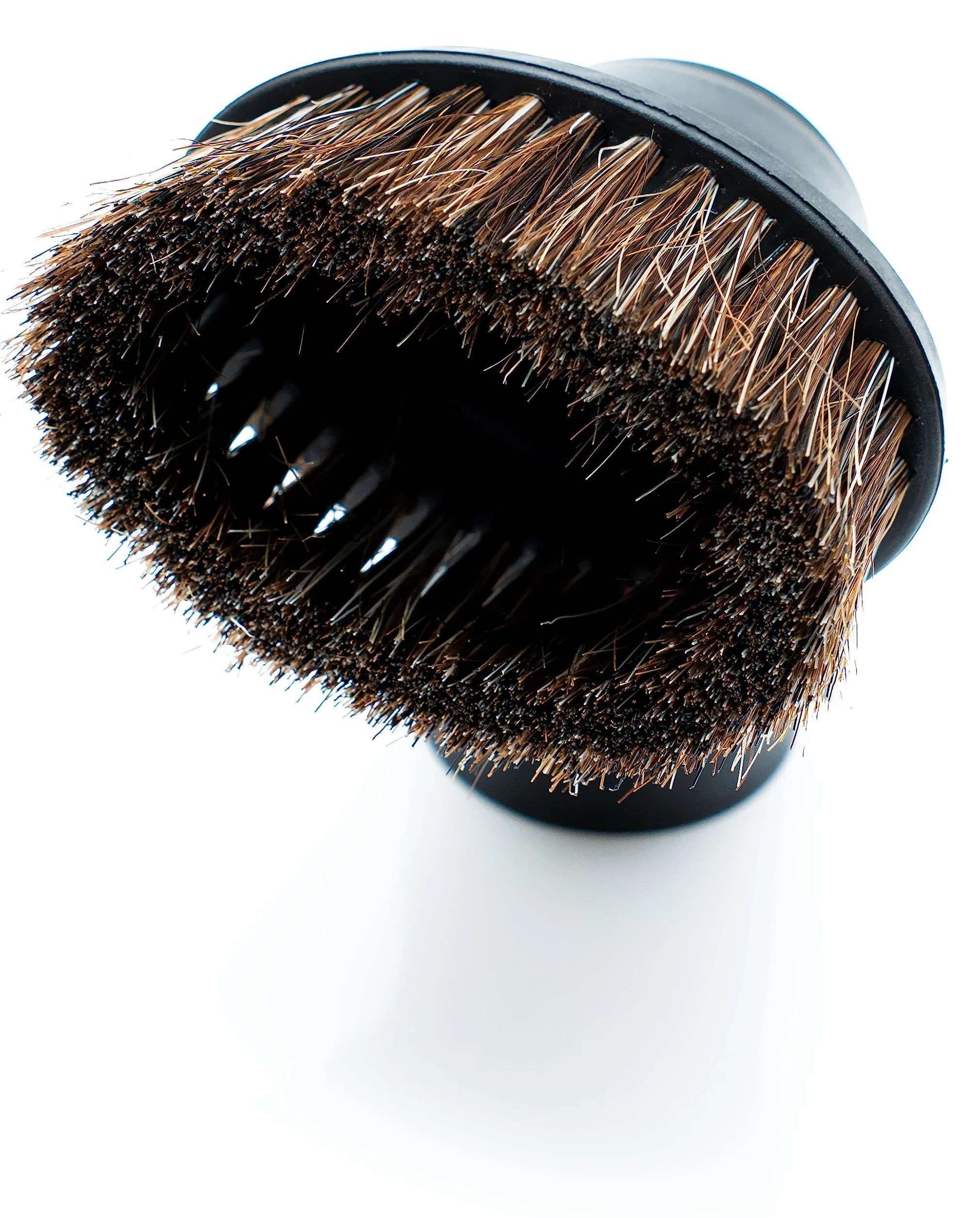 Svoyon Brosse à poussière confortable pour meubles, compatible avec Kärcher, Metabo, Bosch, Siemens, Makita, Miele, poils doux Ross, blanche, ABS, 1 unité