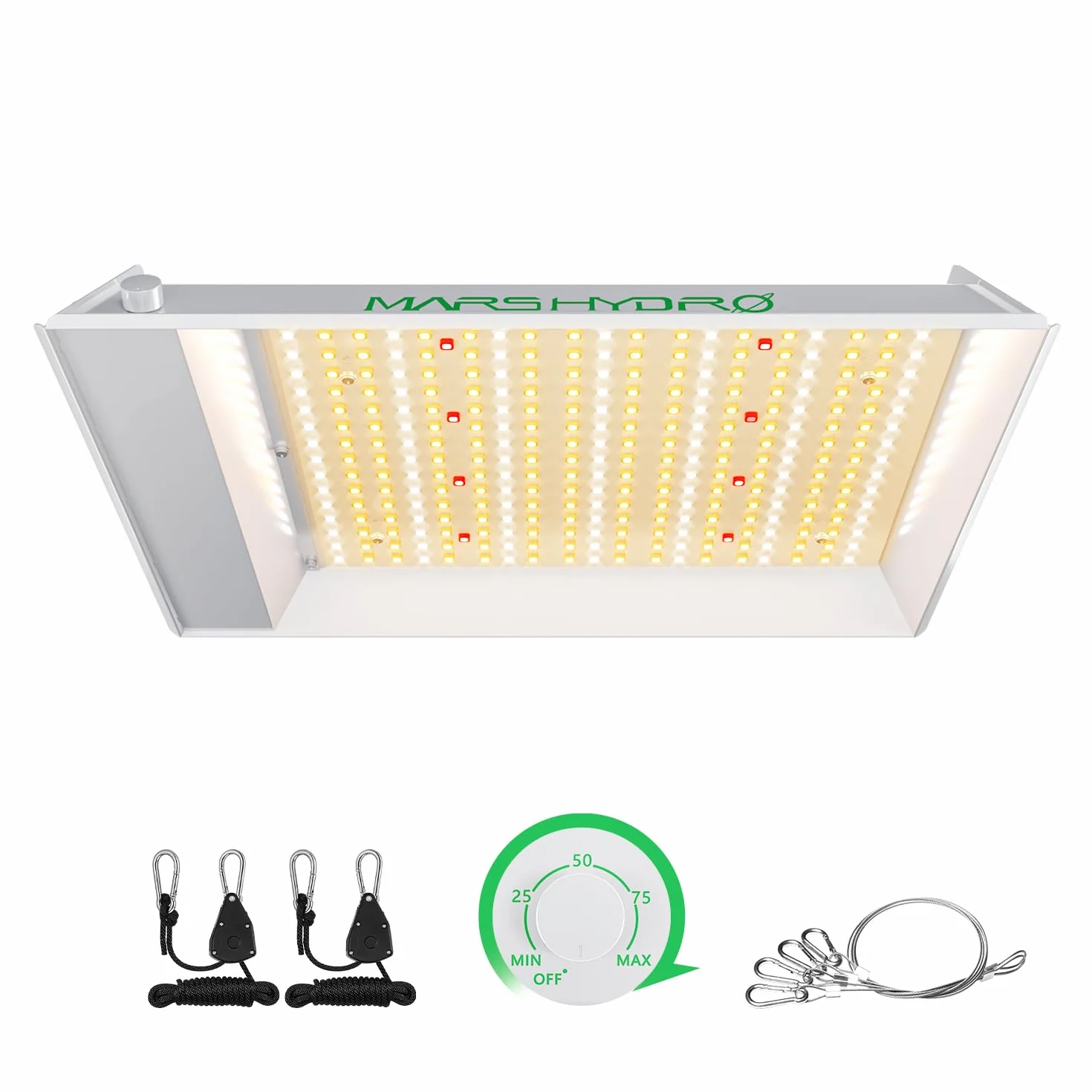 Mars Hydro TS600 Lampe de Culture 100w LED Horticole Spectre Complet UV IR pour 60x60cm Tente de Culture Indoor
