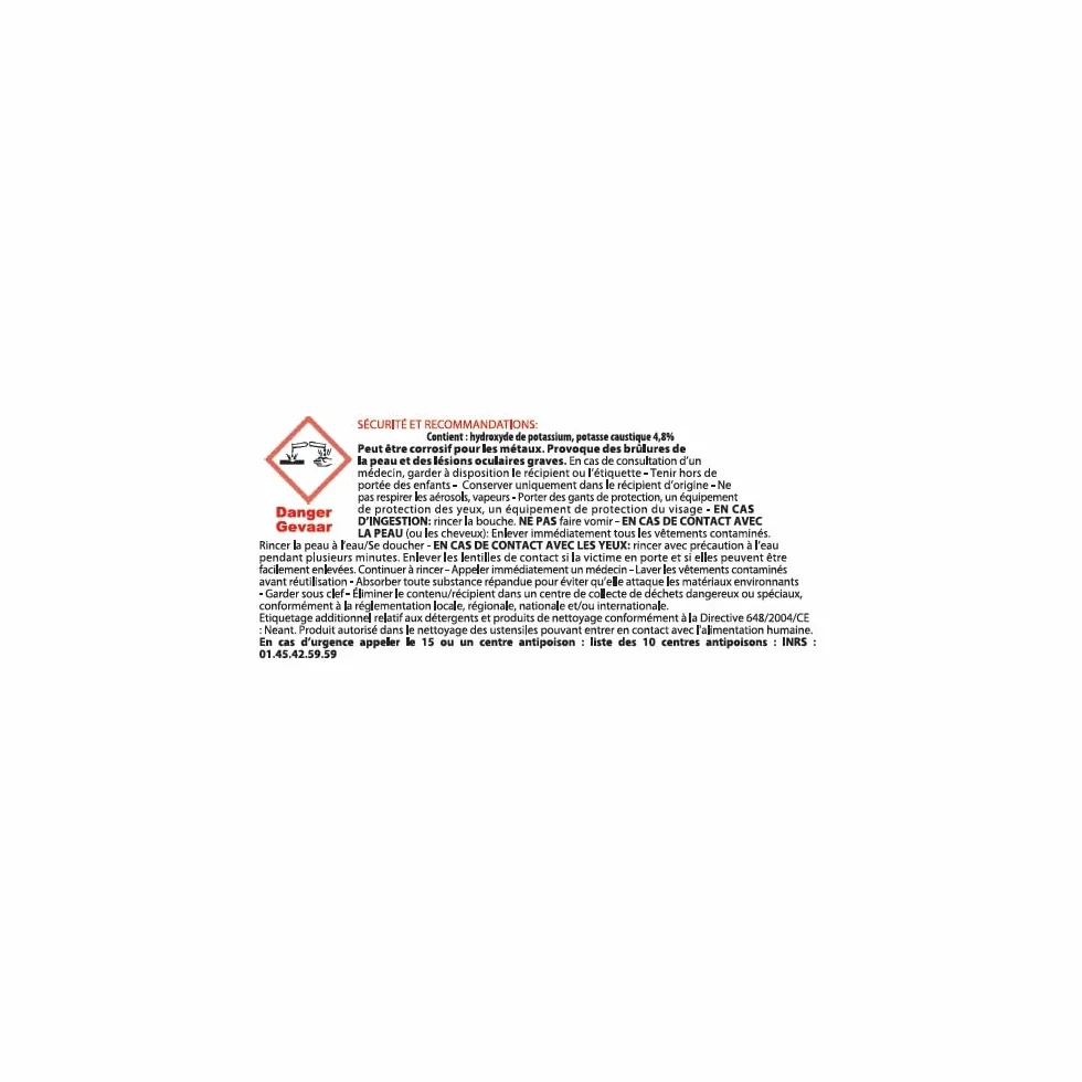 Nettoyant INSERT'NET cheminée barbecue surface difficile 3 x 500 ml