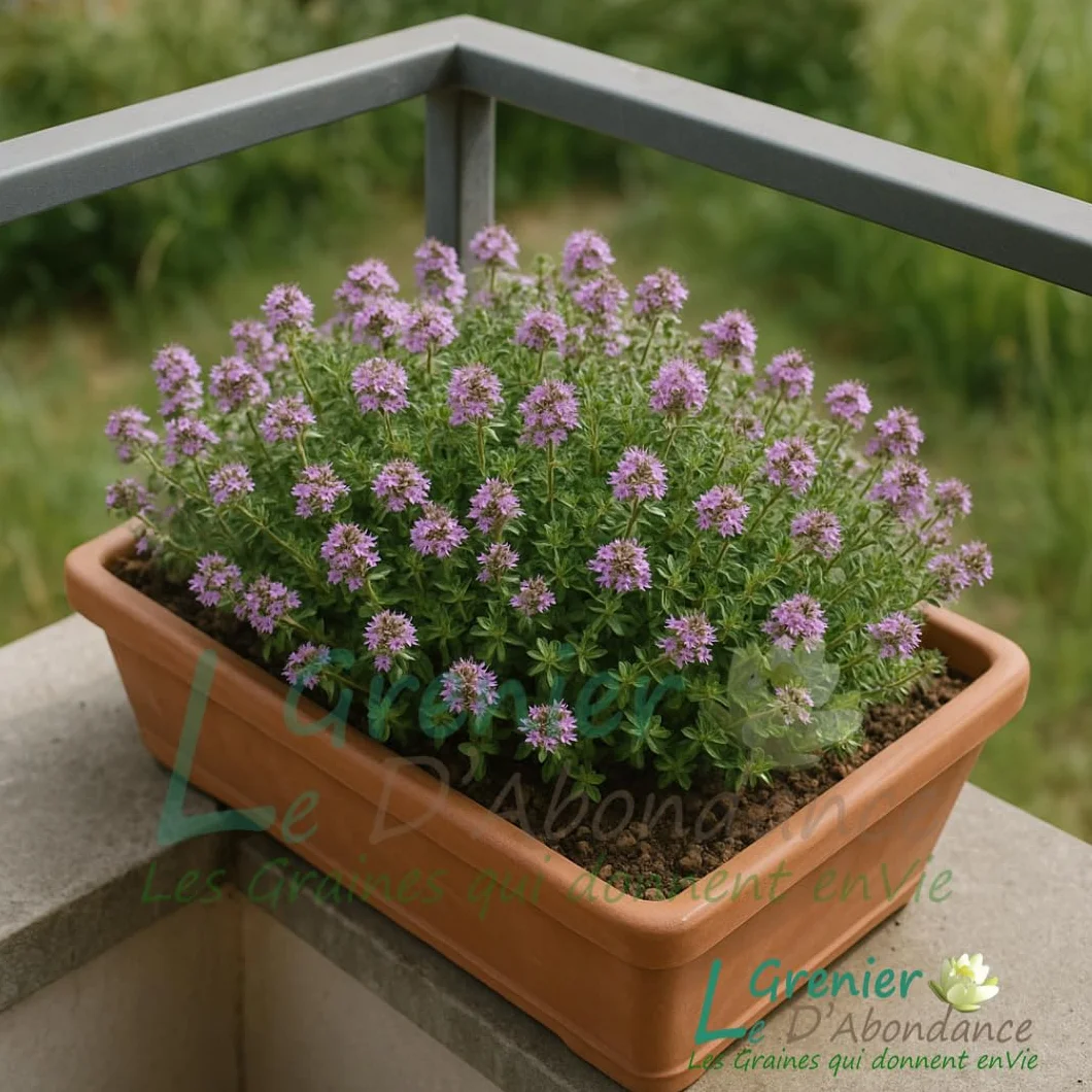 Le Grenier d'Abondance THYM SERPOLET Thymus serpylum 100 graines Aromatiques à semer