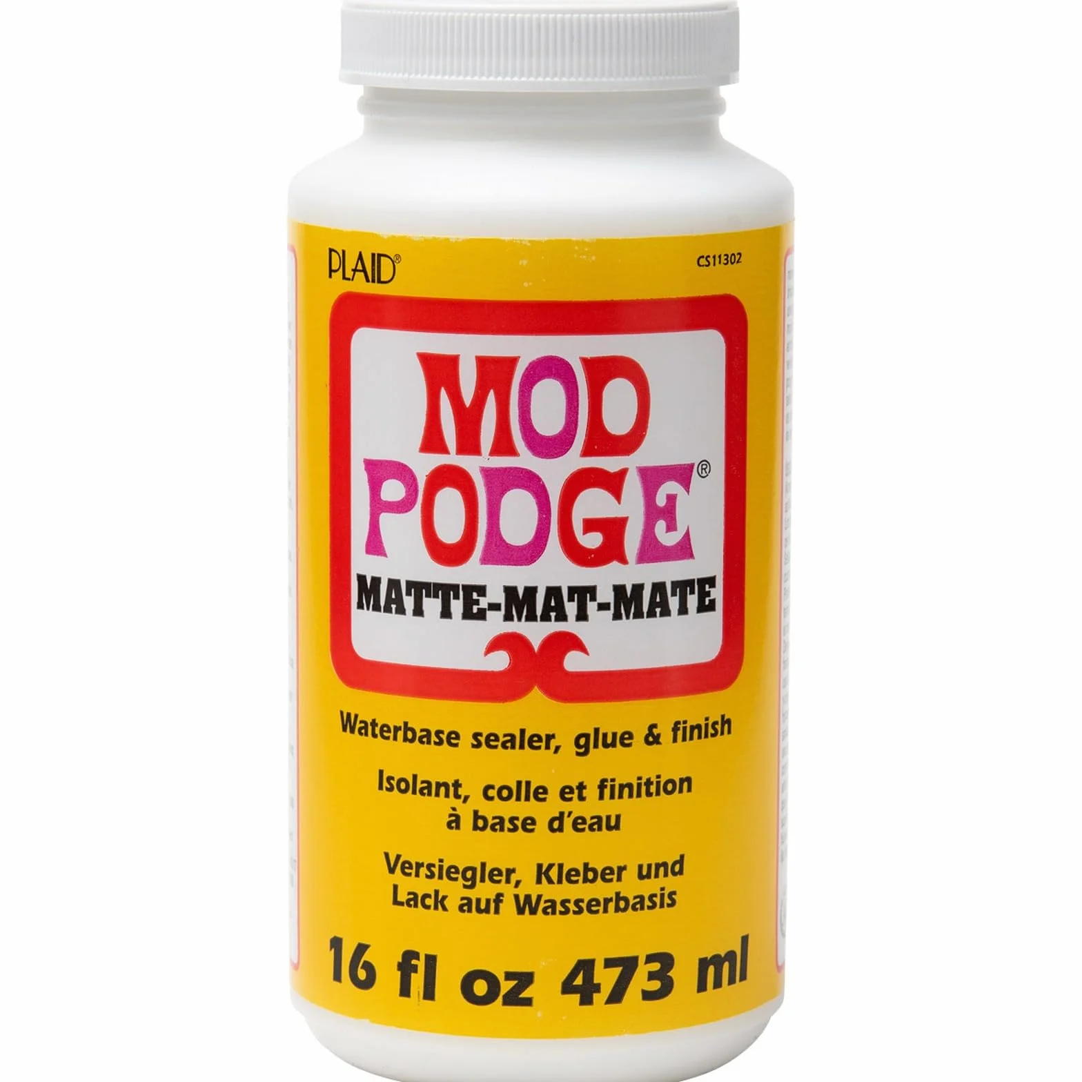 Isolant et finition à base d'eau Mod Podge, Multicolore, 473 ml