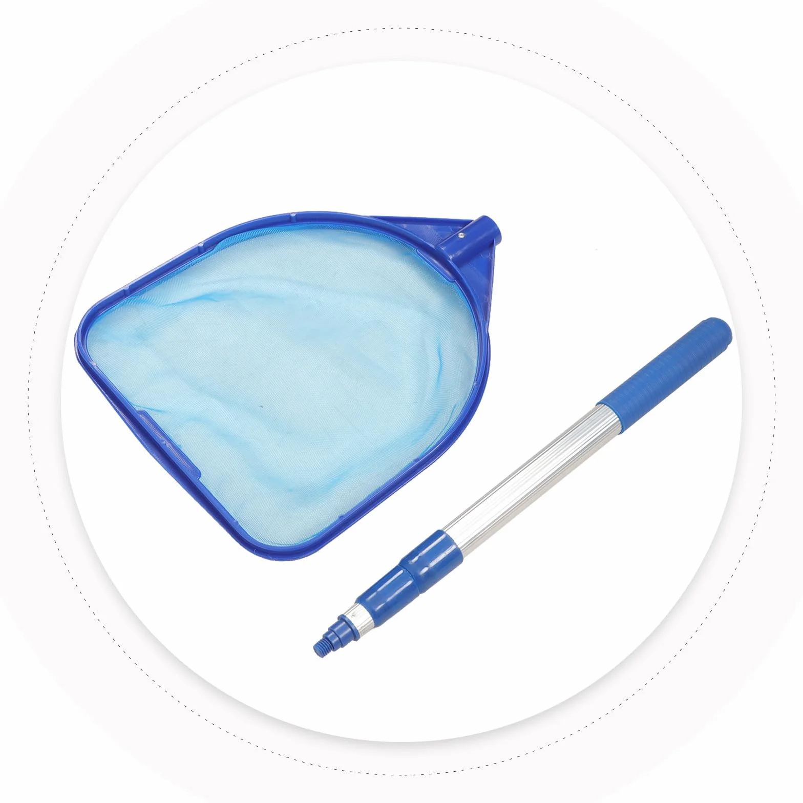 Épuisette de Fond Piscine Filet Nettoyage