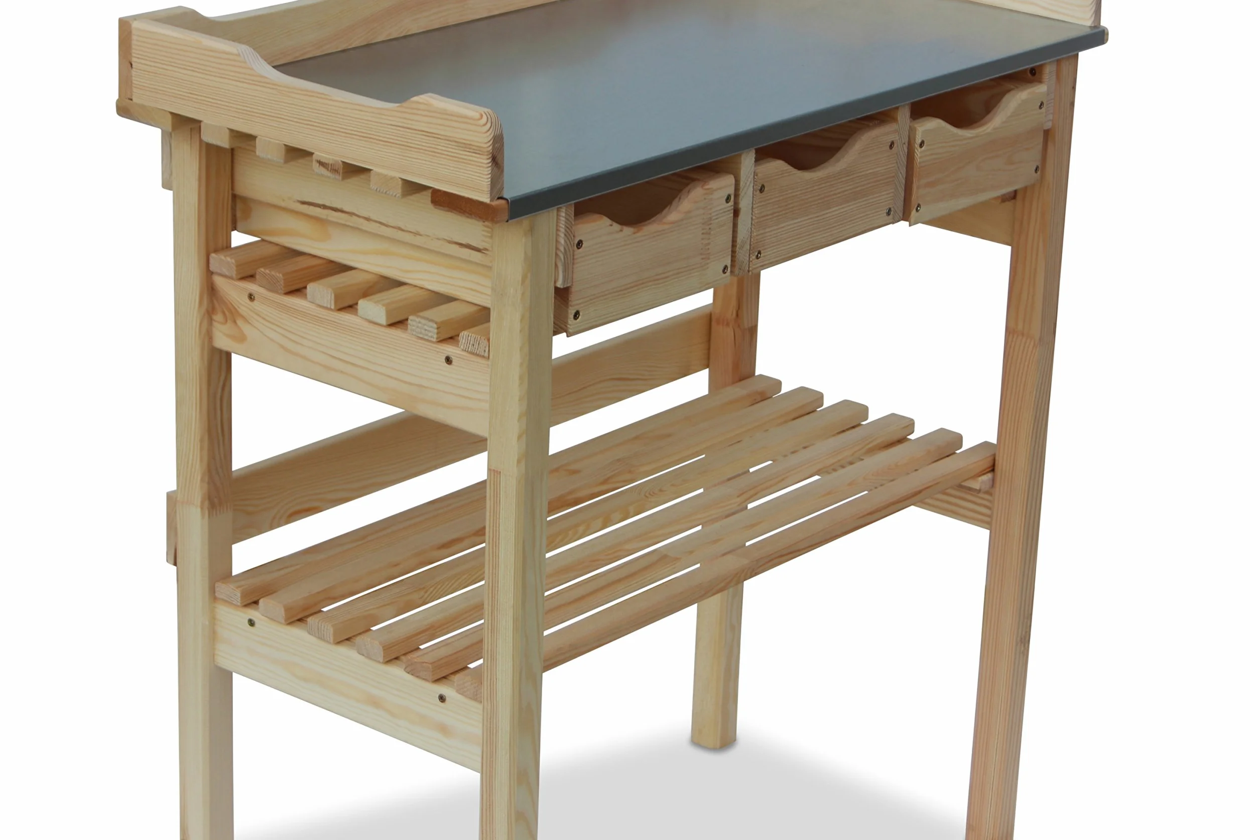 Table de Jardinage Naturel avec 3 tiroirs