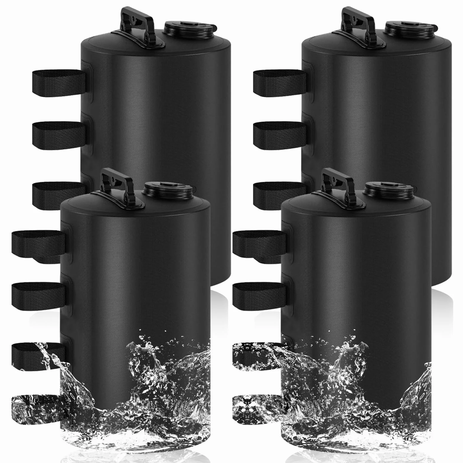 Sacs de lestage d'eau 80 kg (20 L x 4) réutilisables pour tentes de jardin pavillons