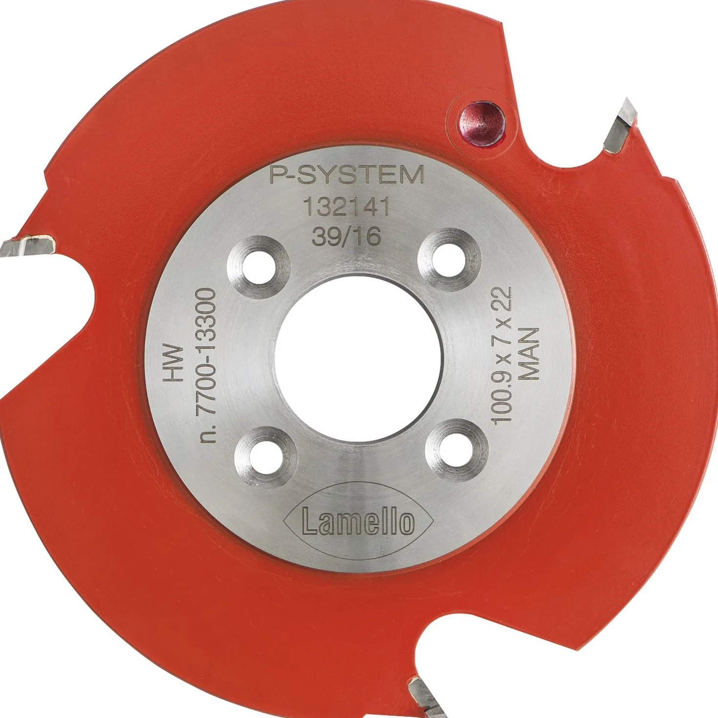 Fraise à rainurer P-System MD LAMELLO 100.9 x 7 x 22 mm pour ZETA - 132141
