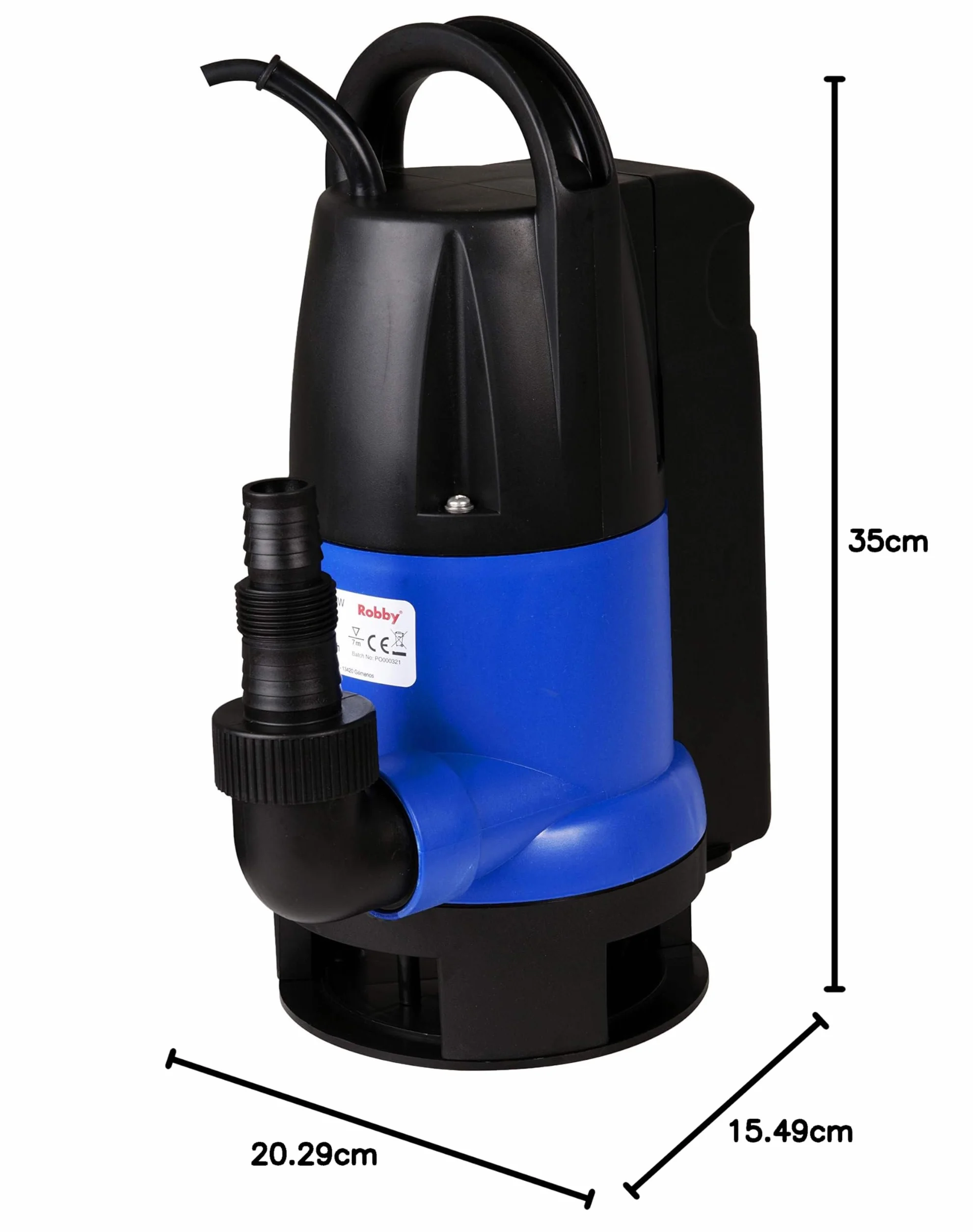 Pompe Immergée Automatique À Flotteur Intégré 550W VP550W