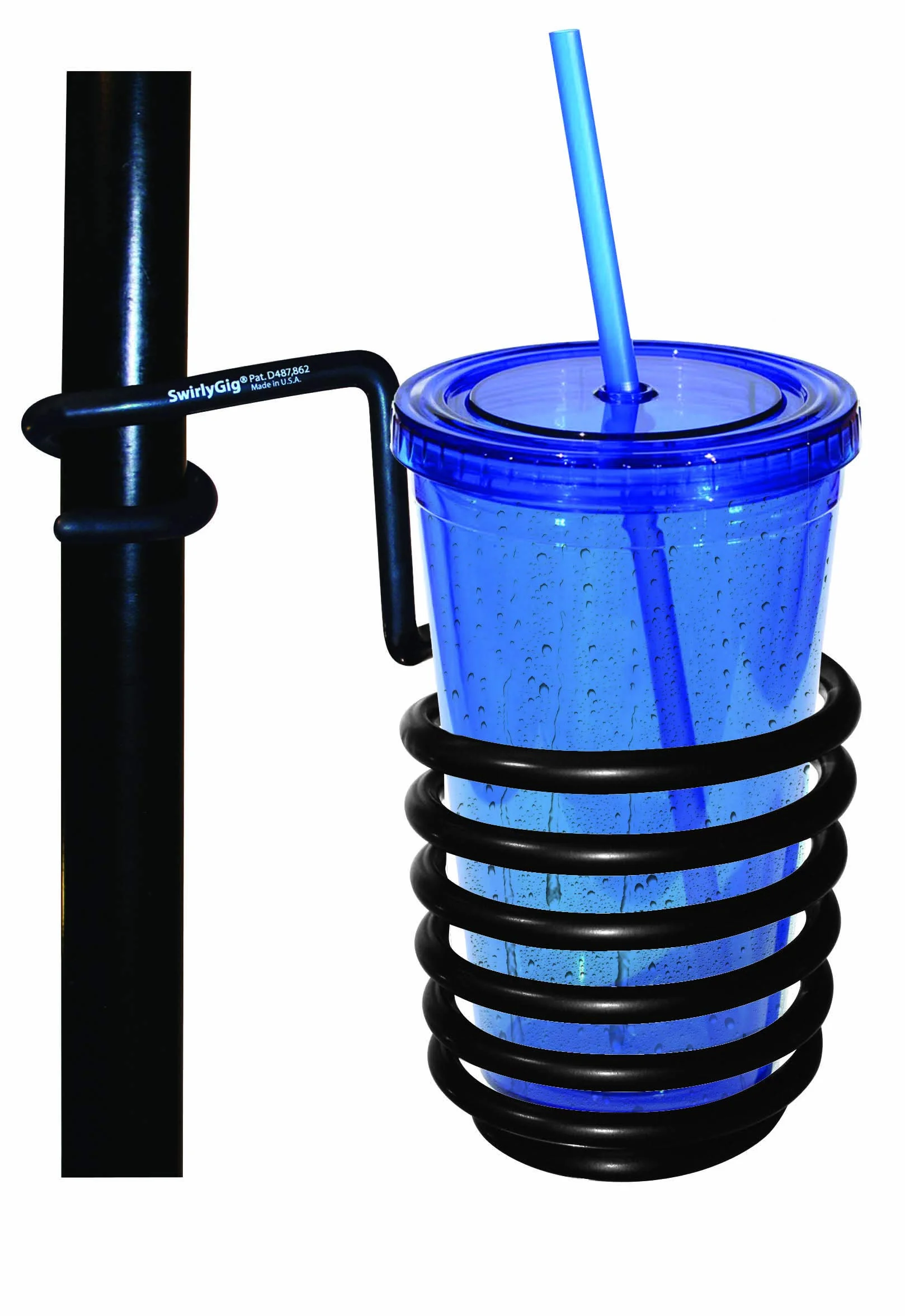 Support à boisson pour 1 tube Noir Sg2000 II