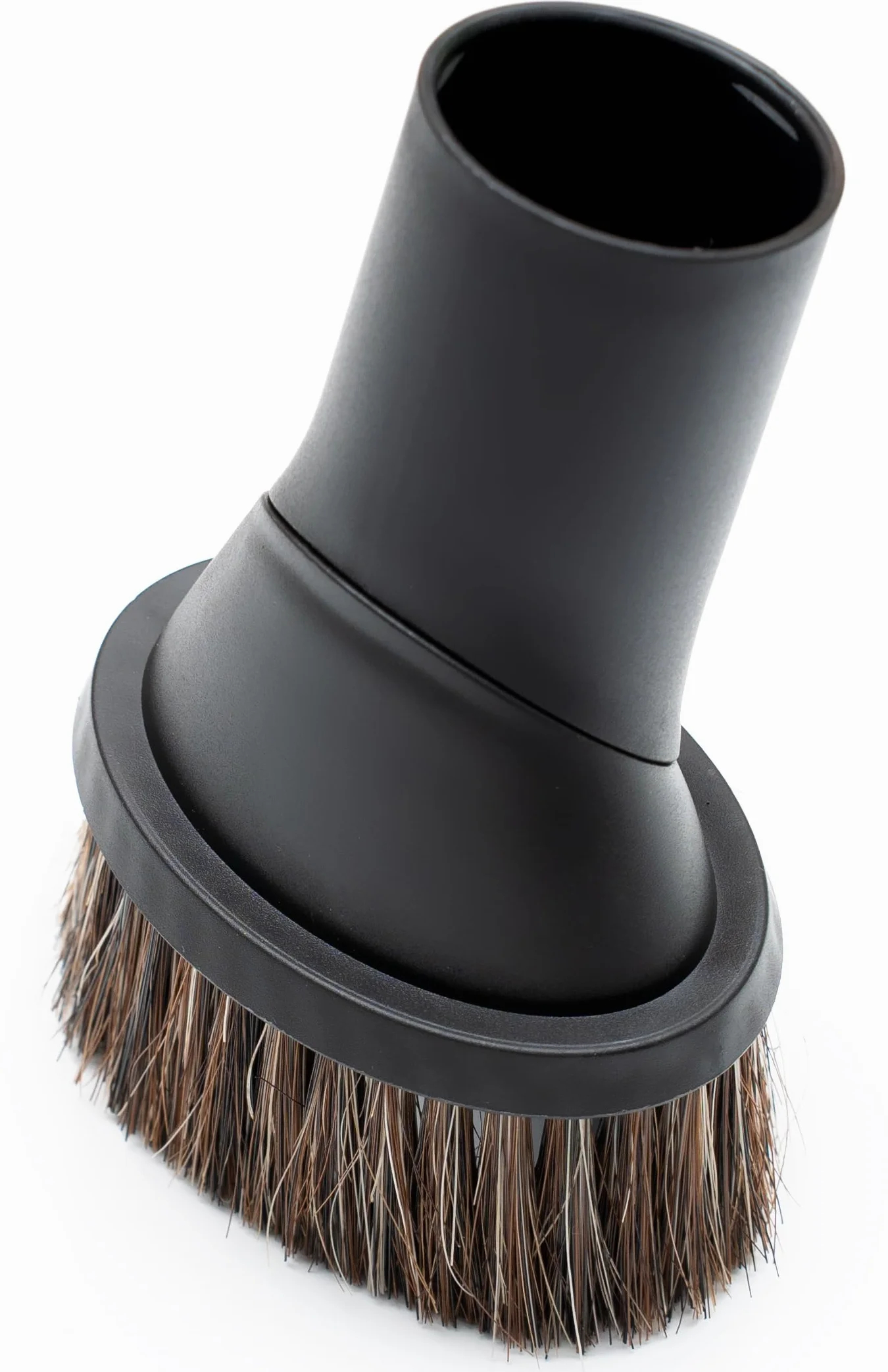 Svoyon Brosse à poussière confortable pour meubles, compatible avec Kärcher, Metabo, Bosch, Siemens, Makita, Miele, poils doux Ross, blanche, ABS, 1 unité