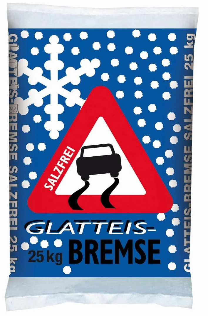 Sable de déneigement 25 kg - Sel de déneigement respectueux de l'environnement réutilisable