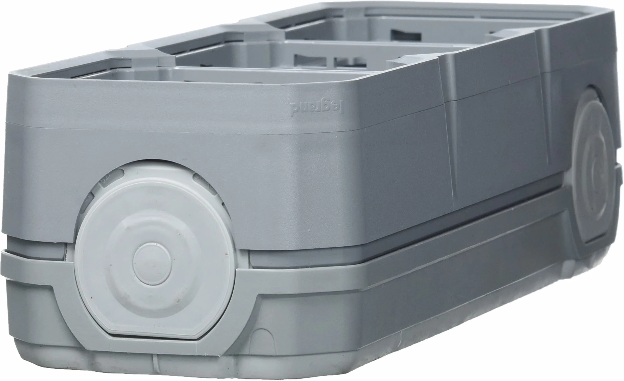 Legrand - Boitier étanche Plexo 3 postes pour montage apparent horizontal ou vertical équipé de 5 embouts souples finition gris