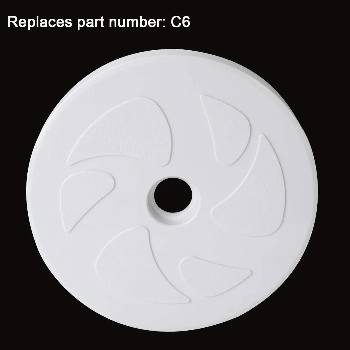 C6 Grande Roue de Rechange Compatible Polaris 180 280 Nettoyeur Piscine (2 Pièces)
