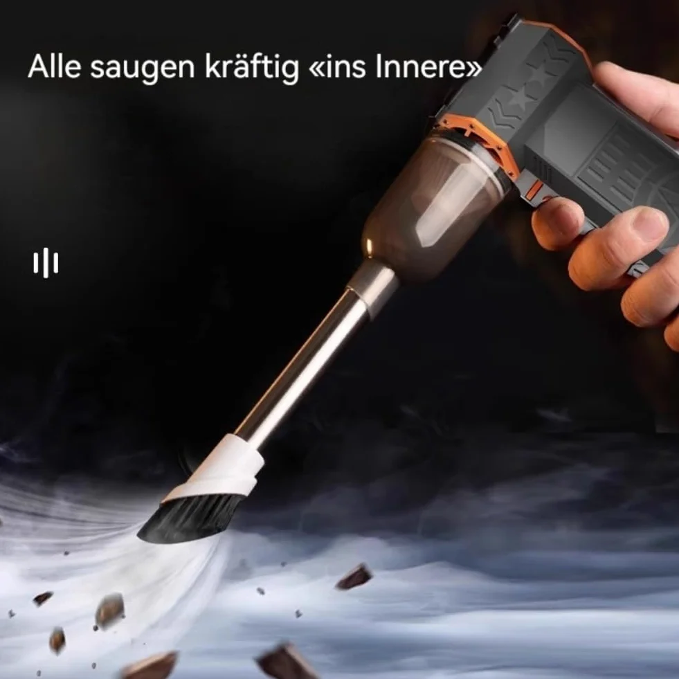 Souffleuse à Neige Électrique 5000W Portable avec LED, Décongélation Séchage Nettoyage