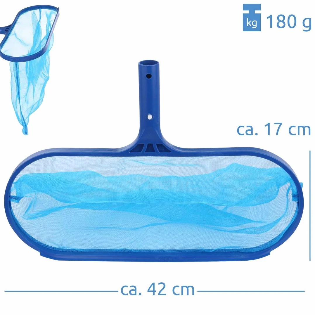 Kit de nettoyage pour piscine PCS 6 pièces avec barre épuisette brosse aspirateur