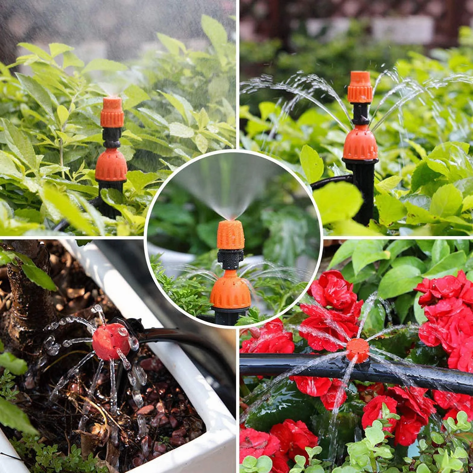 Kit d'irrigation Goutte à Goutte 149 Pièces, Système d'Arrosage Automatique avec Tuyau 30M pour Jardin Plantes