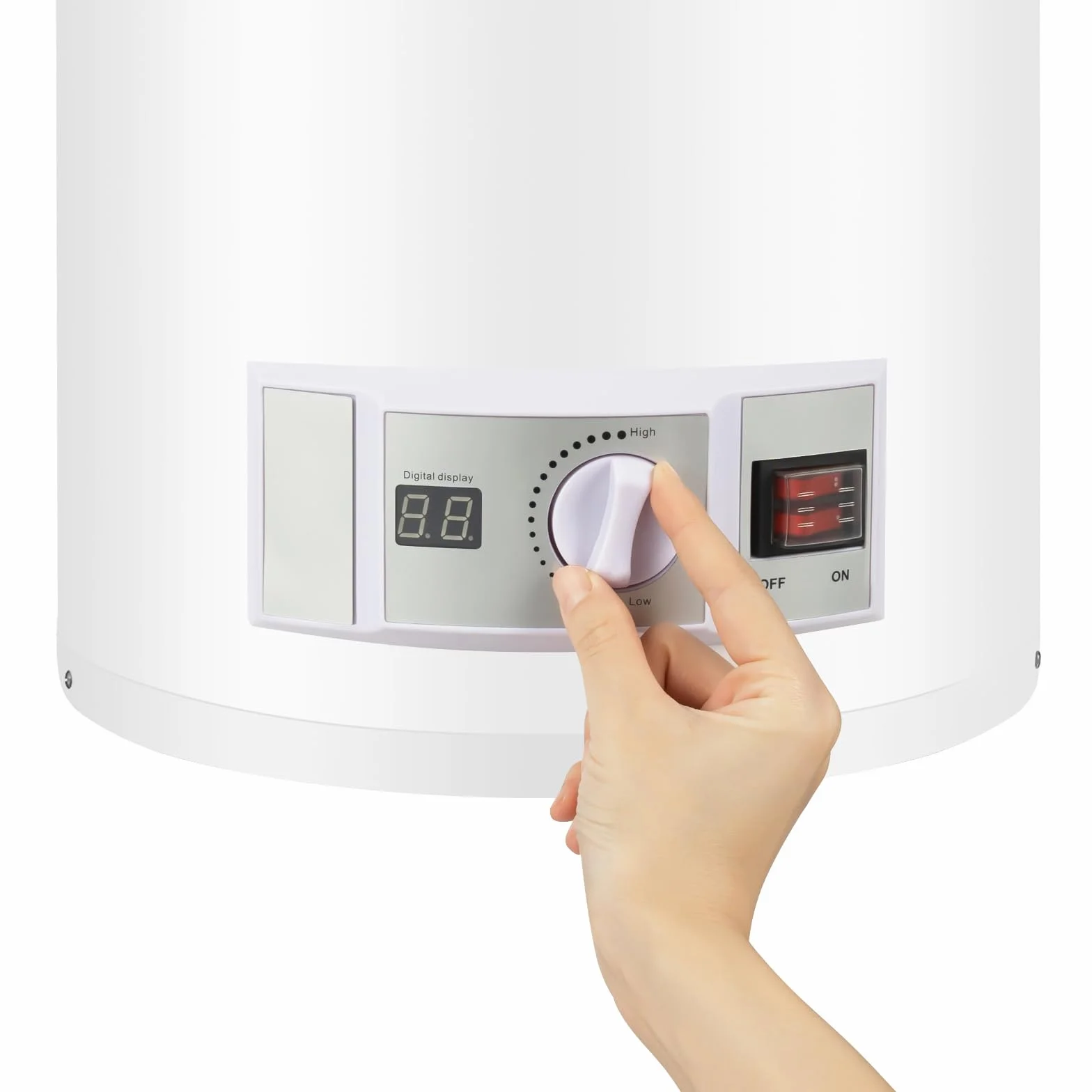 Chauffe Eau Electrique mural 80L 2000W IPX4 70x34cm stockage eau chaude