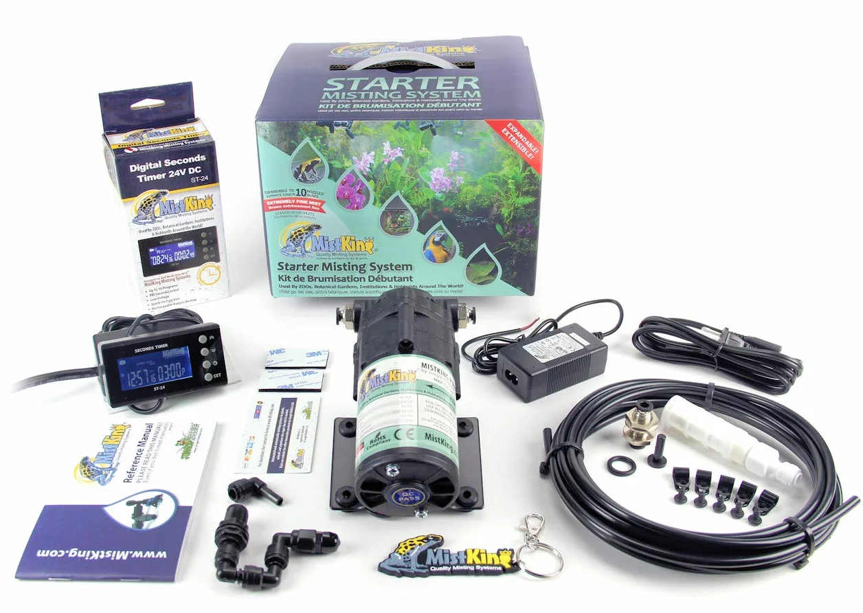 Mist King MKSMS5-125-50 Système de brumisation 5ème génération pour terrasse et serre