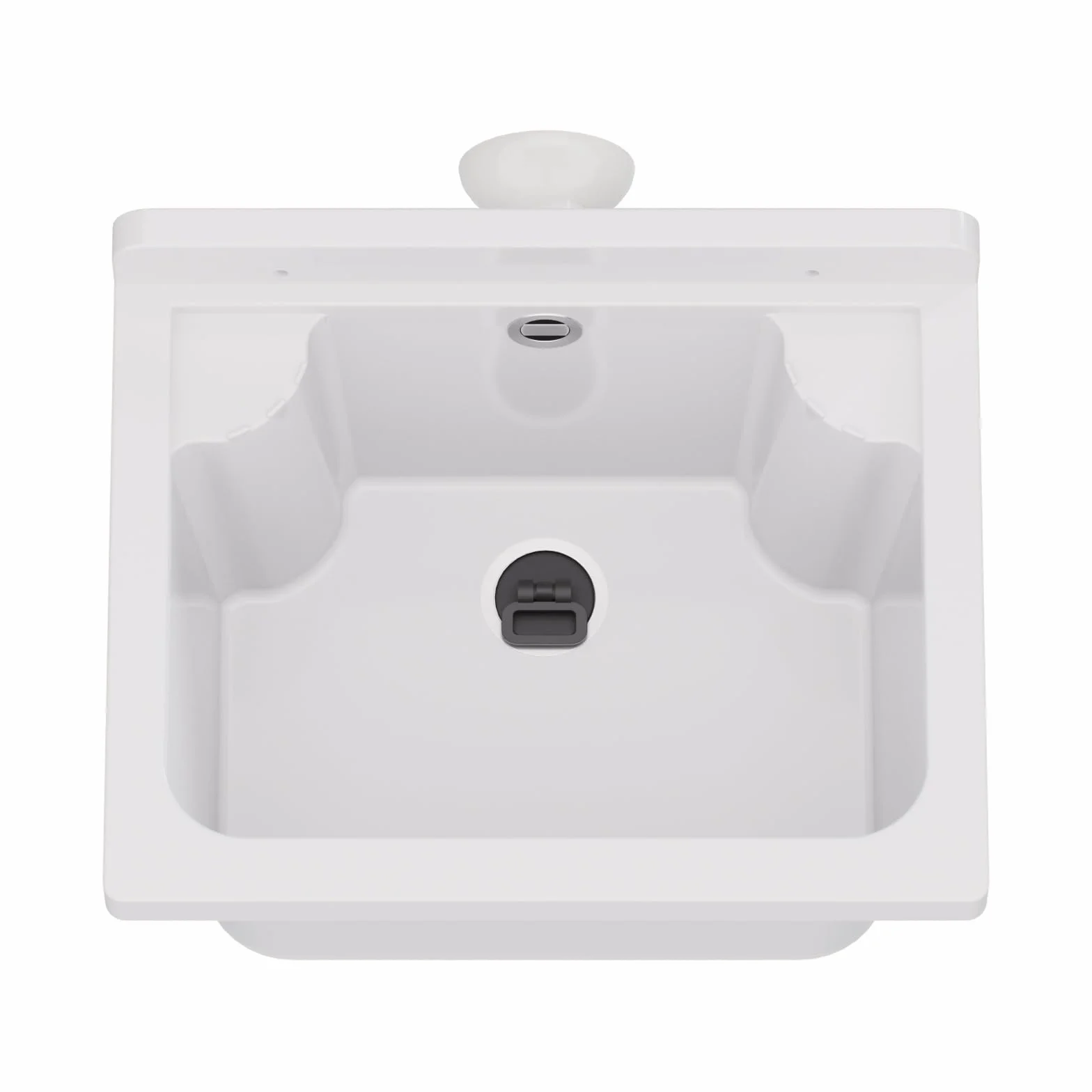 Bassin de vidange Évier Lavabo pour extérieur Jardin 4 couleurs Blanc