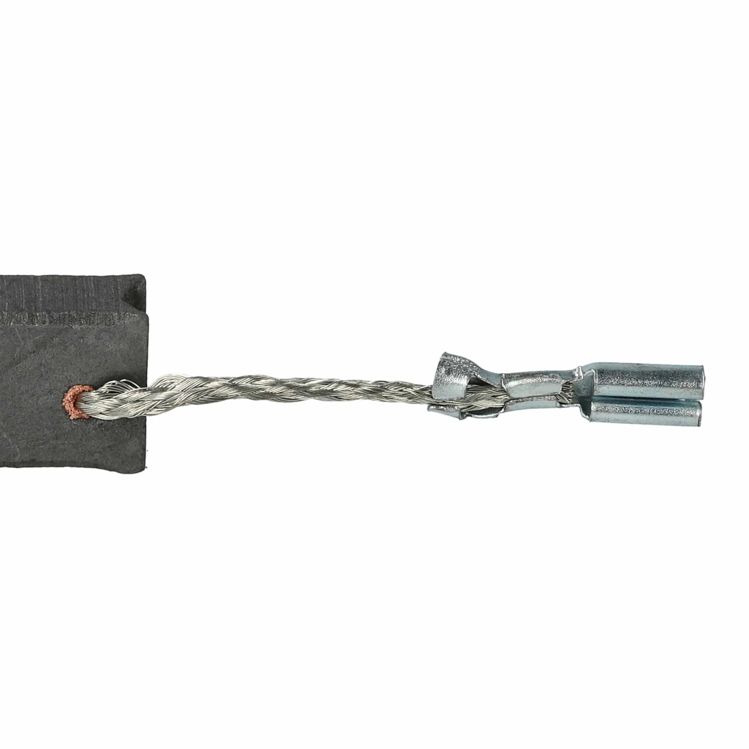vhbw 2x balais de charbon 6 x 10 x 17 mm compatible avec Bosch GWS 19-125 CI 3601G9N000 outil électrique