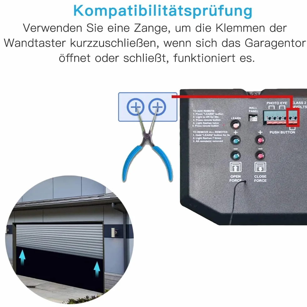 LoraTap Smart Wi-Fi Ouvre-porte de garage et contrôleur - Module relais avec capteur Reed pour le contrôle de l'application (Smart Life/Tuya), commande vocale avec Alexa et montage facile en 15