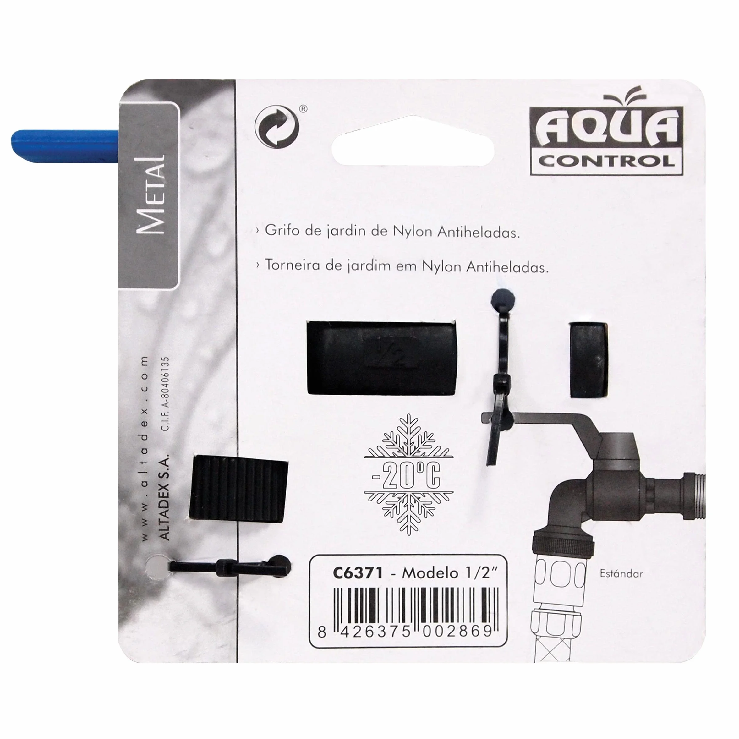 Robinet de Jardin Aqua Control C6372 Chromé