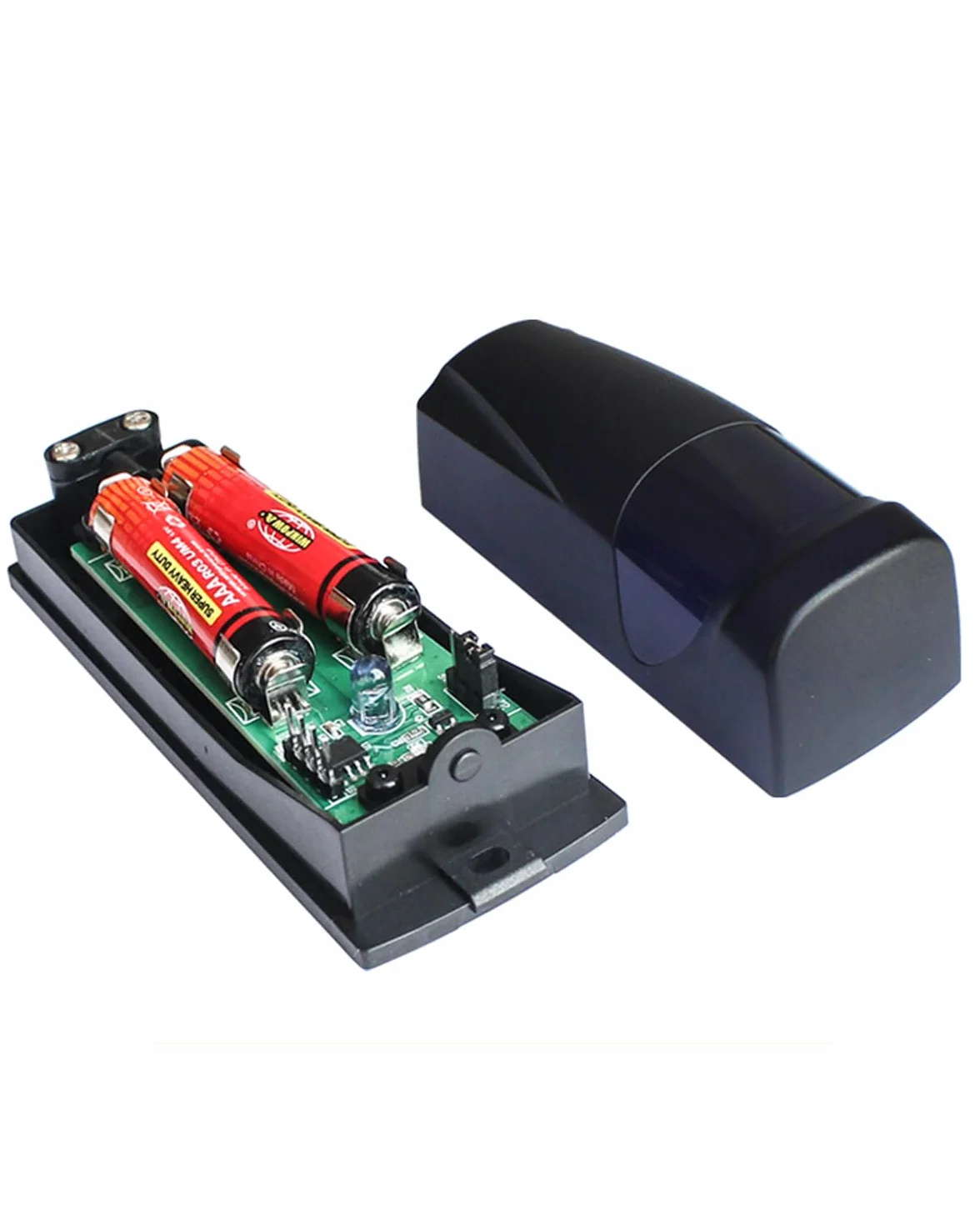 Cellule Portail，Photocellules Universelles Réglables à 180° Cellule Photoélectrique pour Porte Automatique Garage AC/DC 12-24V Étanche Infrarouge Modulé Protection Électromagnétique Portes Alarme