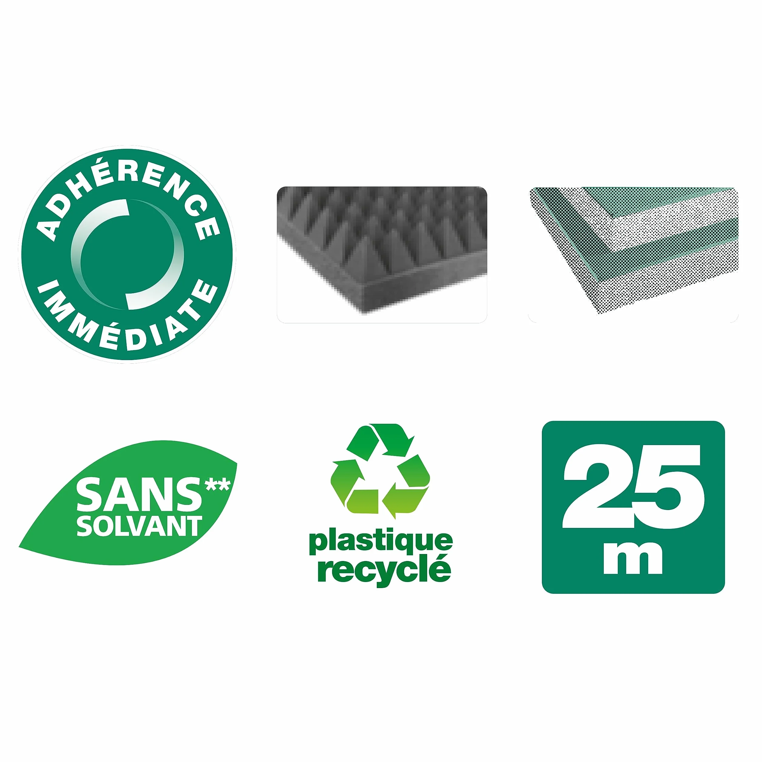 Quelyd Colle Pour Plaques Depron et Revêtement Isolants - Isolation Mur et Plafond - Maintien Immédiat -Sans Solvant - 1 Seau 6 kg