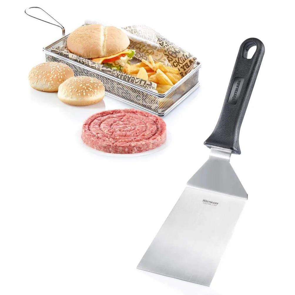 Westmark Master Line Profi-Wender Grill-Spachtel 29 cm Edelstahl Schwarz Silber