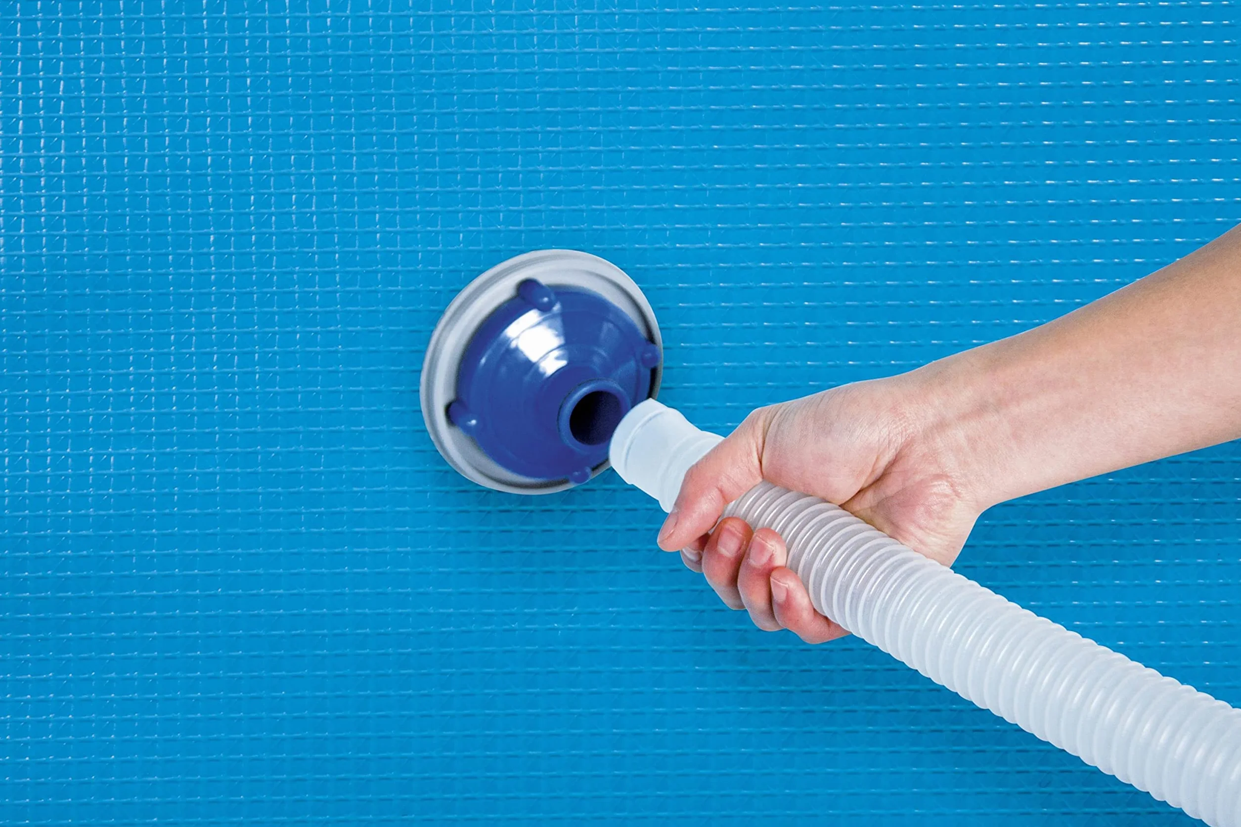 Bestway Kit de Nettoyage pour Piscine, Aspirateur, Épuisette, Tuyau, Manche Alu 4 x 60 cm