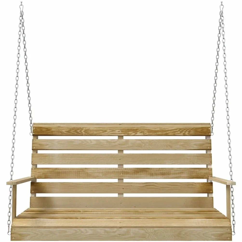 Balancelle 110 cm Bois de pin imprégné Brun 25KG