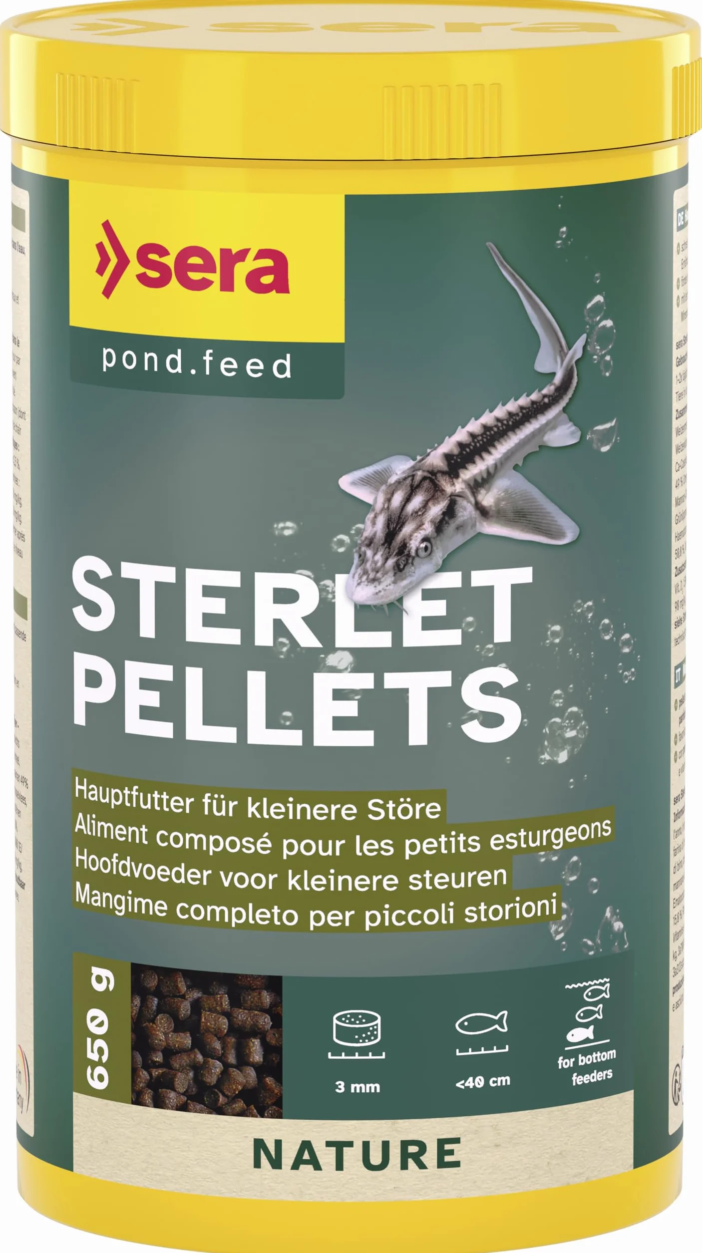 Sera Nourriture pour Poissons Sterletfutter 1 L