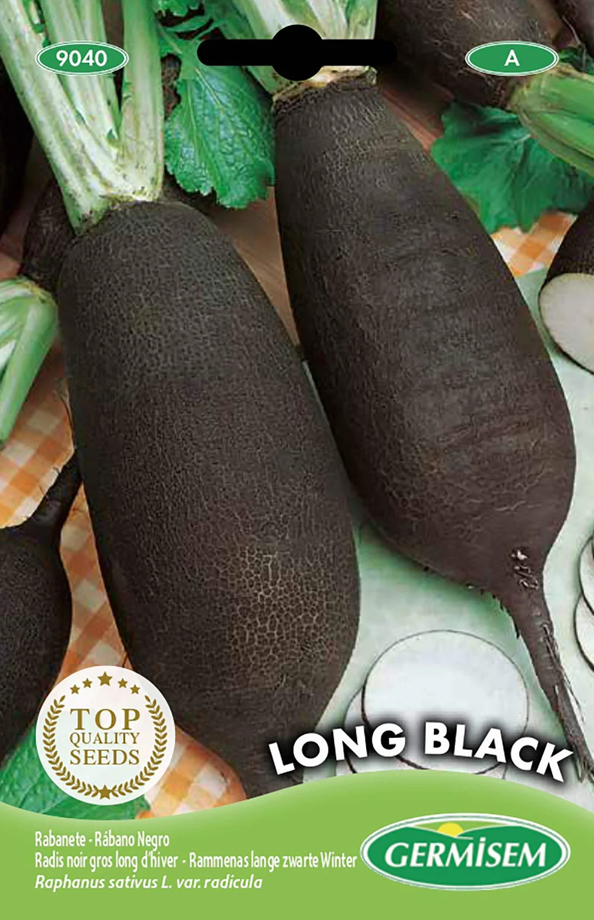 Germisem graines Radis noir gros long d'hiver