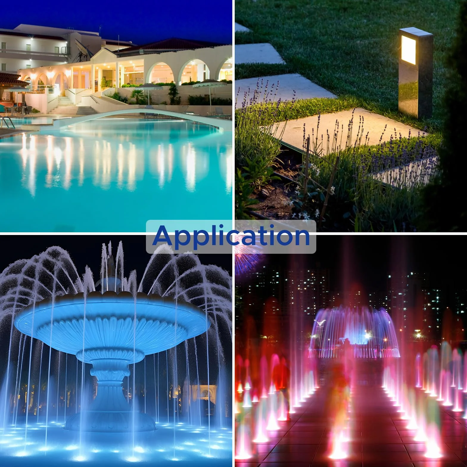 Transformateur 220V 12V AC/AC, Adaptateur LED Transfo 15W 1.25A, Alimentation Étanche IP68 pour Éclairage de Jardin, Fontaine, et Piscine