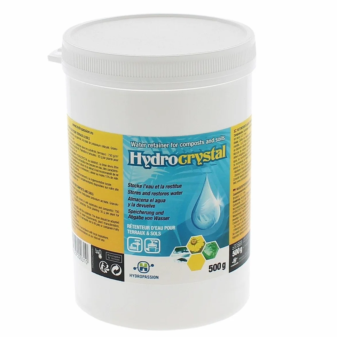Rétenteur d'eau HYDROCRYSTAL 500gr Hydropassion