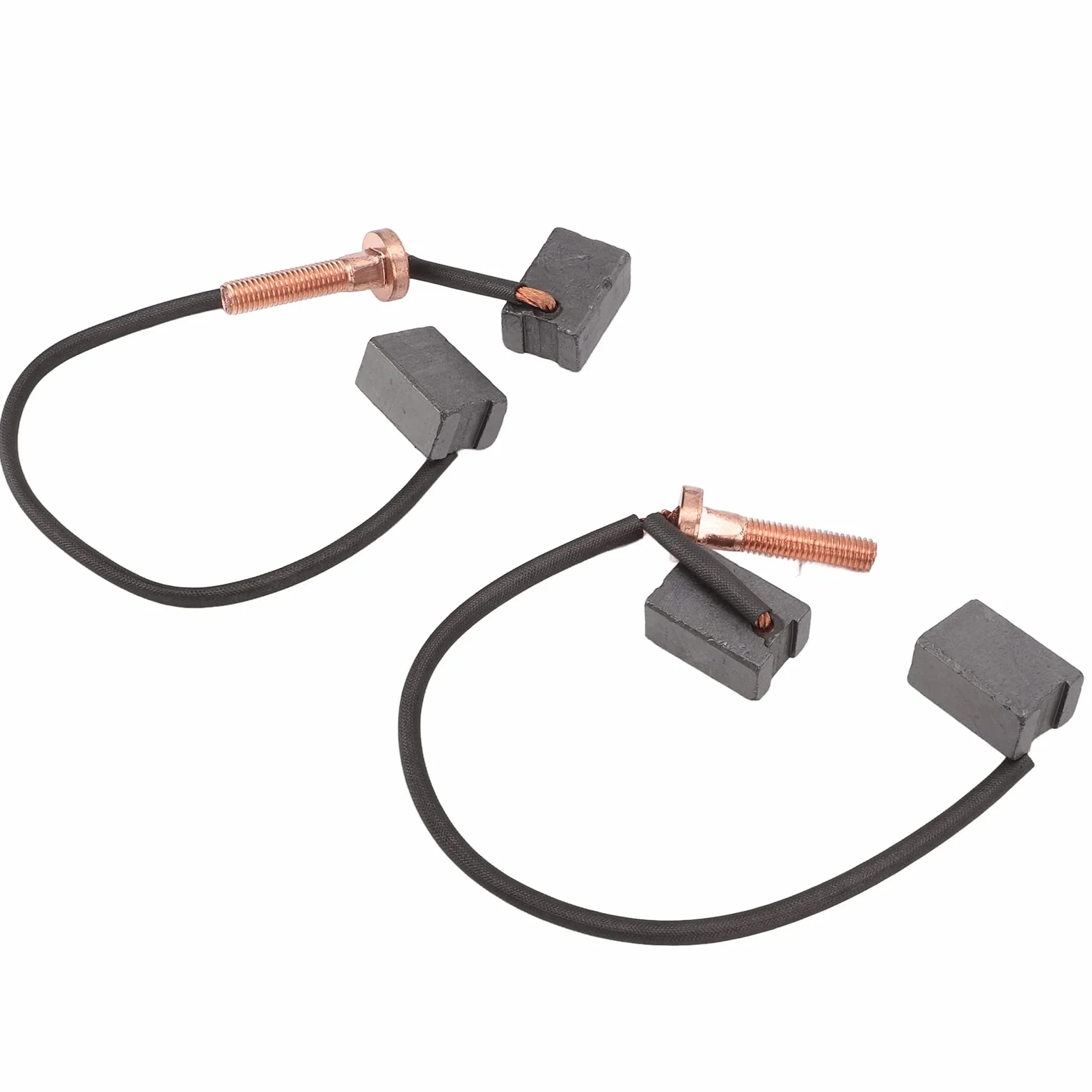 JU2 H1801 20 00 Support de Brosse de Moteur avec Ressorts 2 Pièces de Remplacement pour G16 électrique 1996 2002, G14 électrique 1995 1996, Moteur 2,6 KW DM430 06