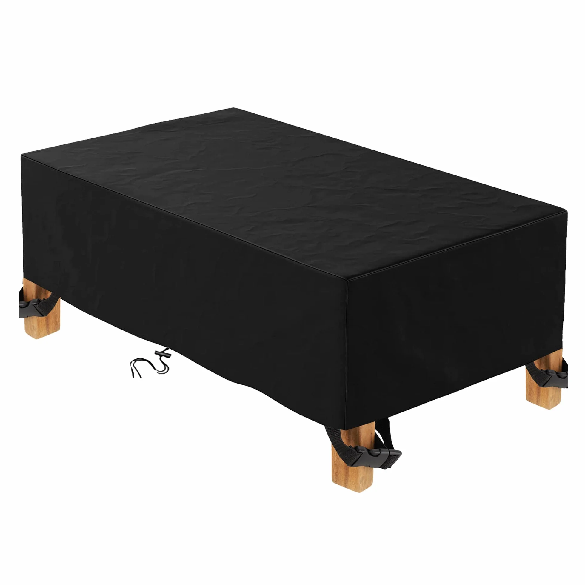 Housse Table de Jardin 110x80x70cm Imperméable Anti-UV 600D Oxford Rectangulaire