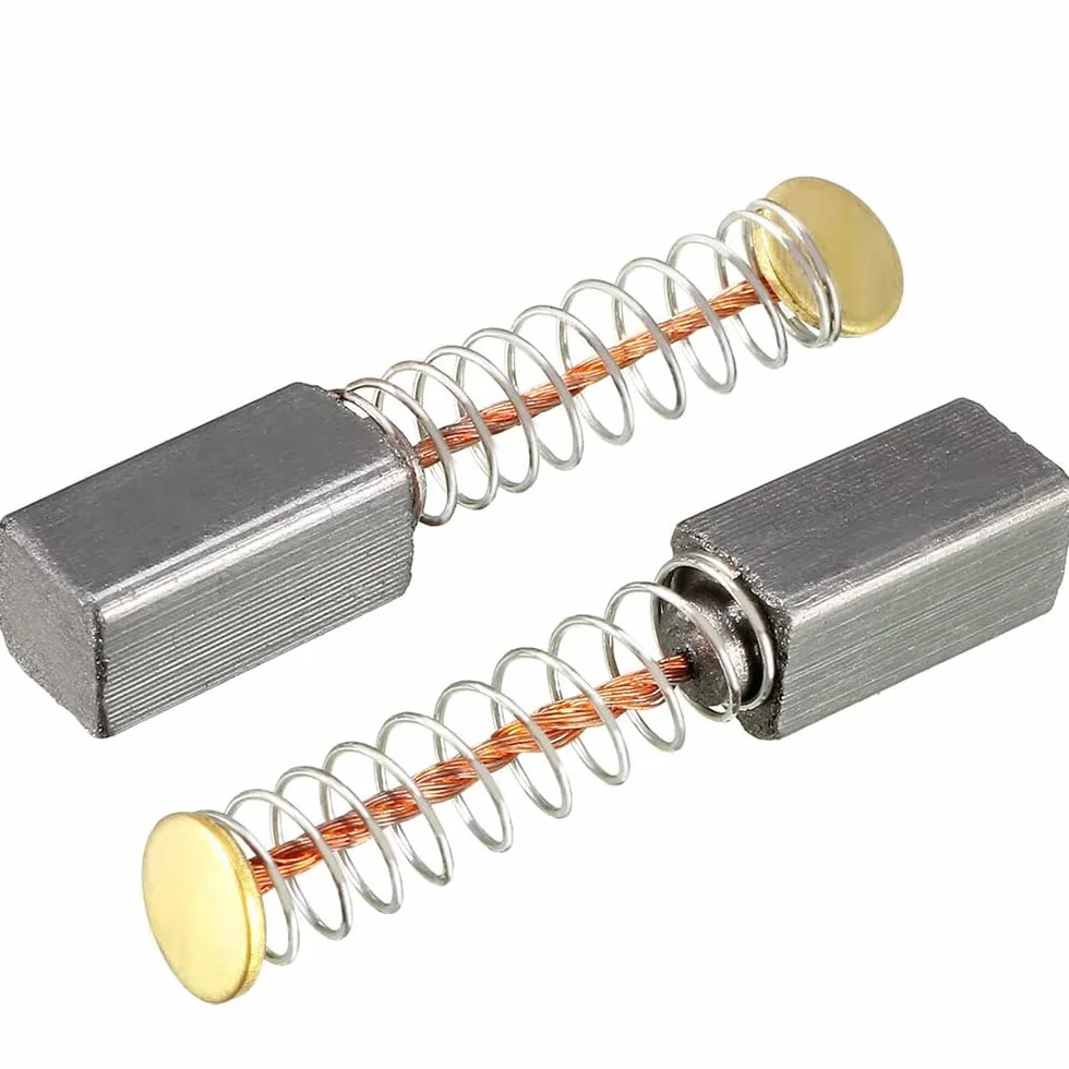 Lot de 20 balais de charbon de rechange pour moteurs électriques 13 x 8 x 5 mm