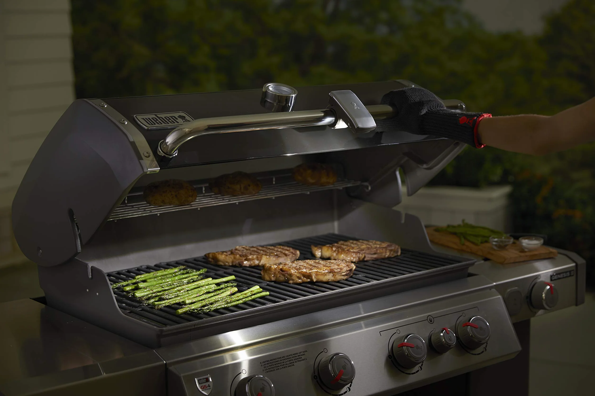 Weber 7661 Poignée Grill 'N Go Light Gris