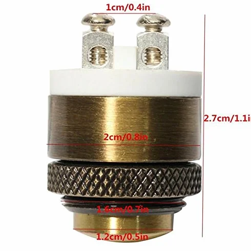 EsportsMJJ 16mm Momentary Brass Metal Push Button Door Bell Switch