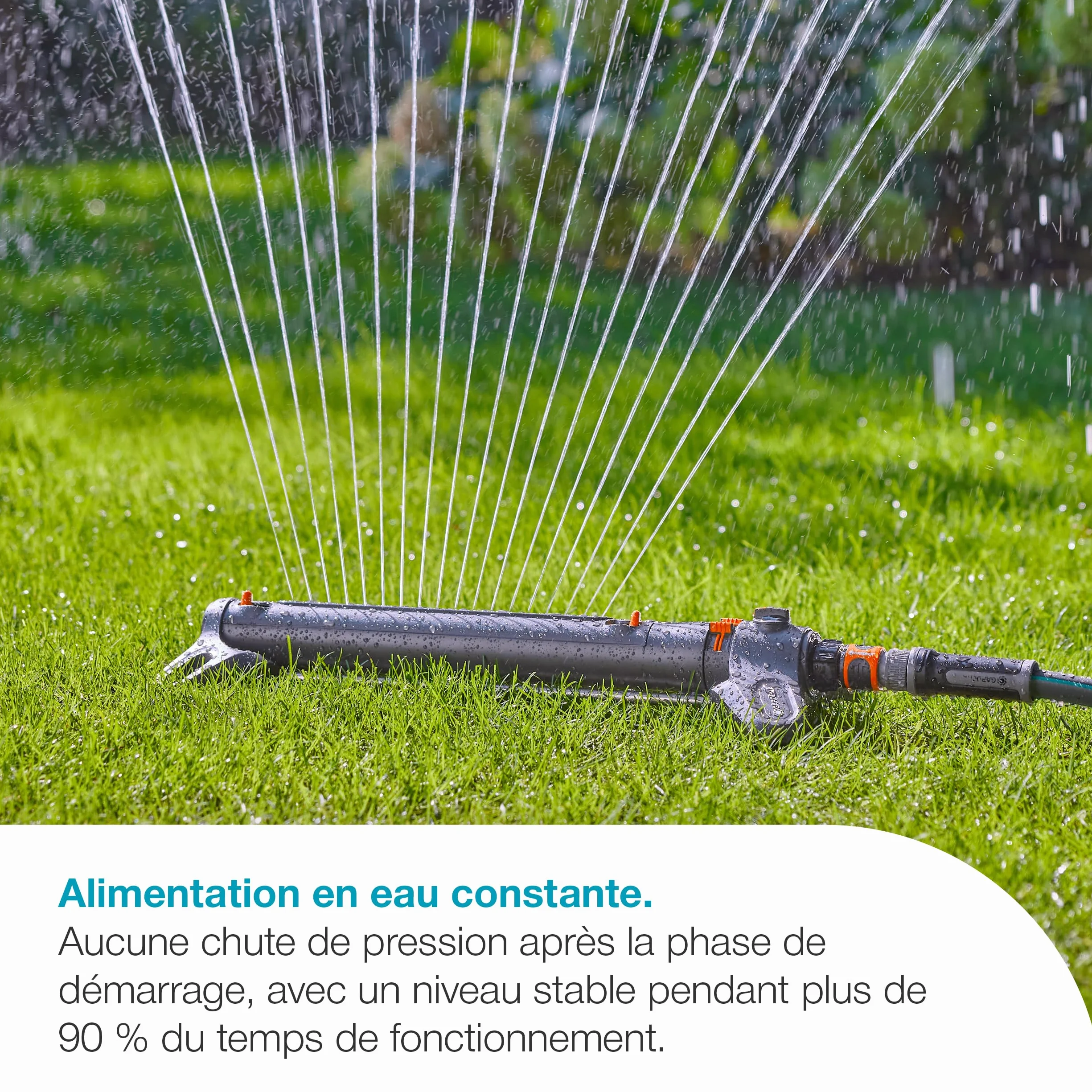 Gardena Pompe pour collecteur d'eau de pluie 2600 Comfort 18V P4A - sans chargeur ni batterie: Programmation de l'arrosage, Fonction minuterie, S’adapte à votre réservoir d’eau (14604-55)