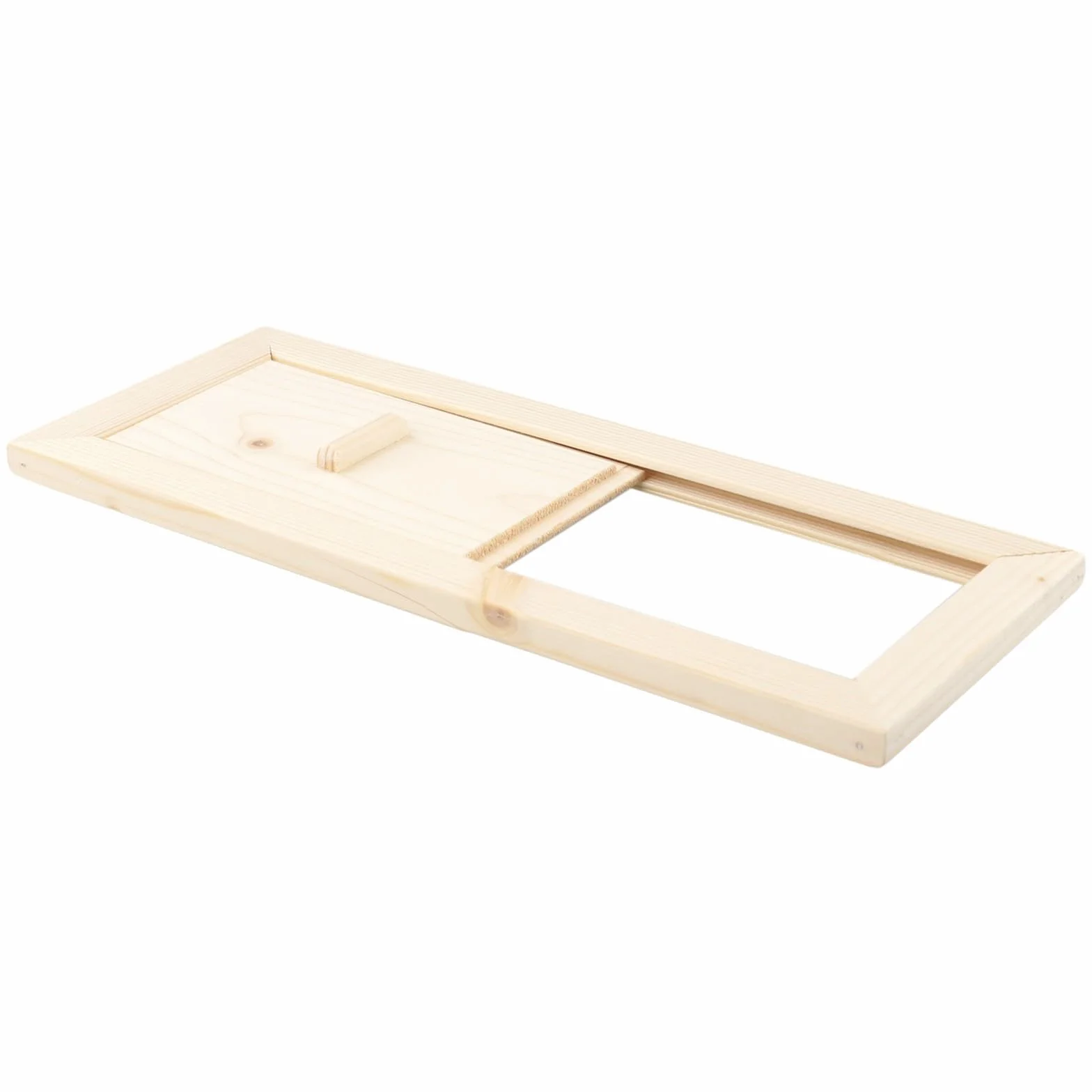 Grille d'aération pour sauna, clapet de ventilation en bois, contrôle optimal du flux d'air
