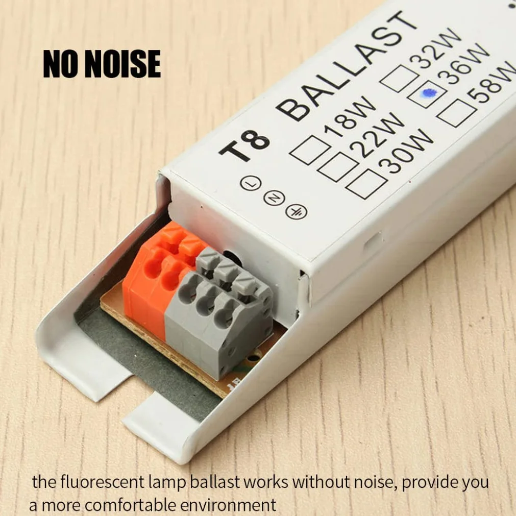 Ballast Électronique T8 Ballast Électronique, 2x36w Tension Largeur Fluorescent Instant Start De Démarrage De La Lampe D'économie D'énergie Parfaite Pour Une Utilisation Par Des Professionnels Ou Une