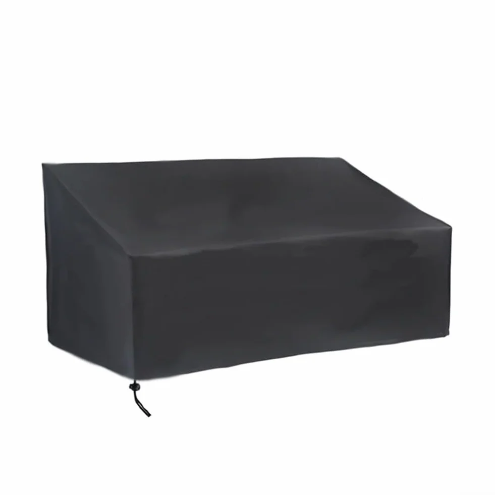 Housse de canapé d'extérieur résistante aux intempéries Oxford 210D enduit d'argent 224x83x84 cm