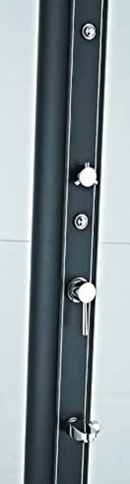 Douche solaire aluminium noir 32L AR1130