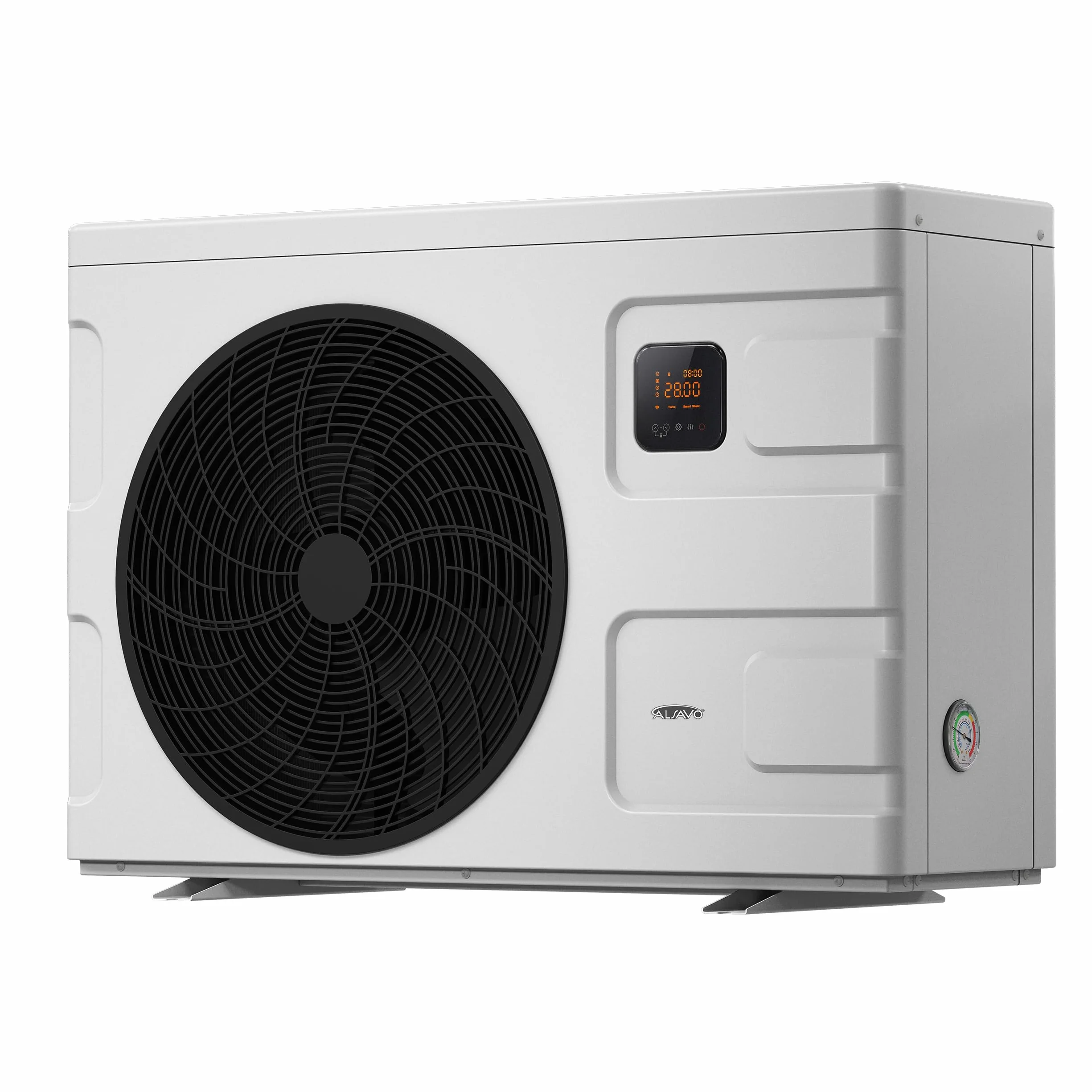 INVERBOOST Elite Pompe À Chaleur Inverter 12,5 KW, Piscines Hors Sol 60 m³, COP 16, WiFi